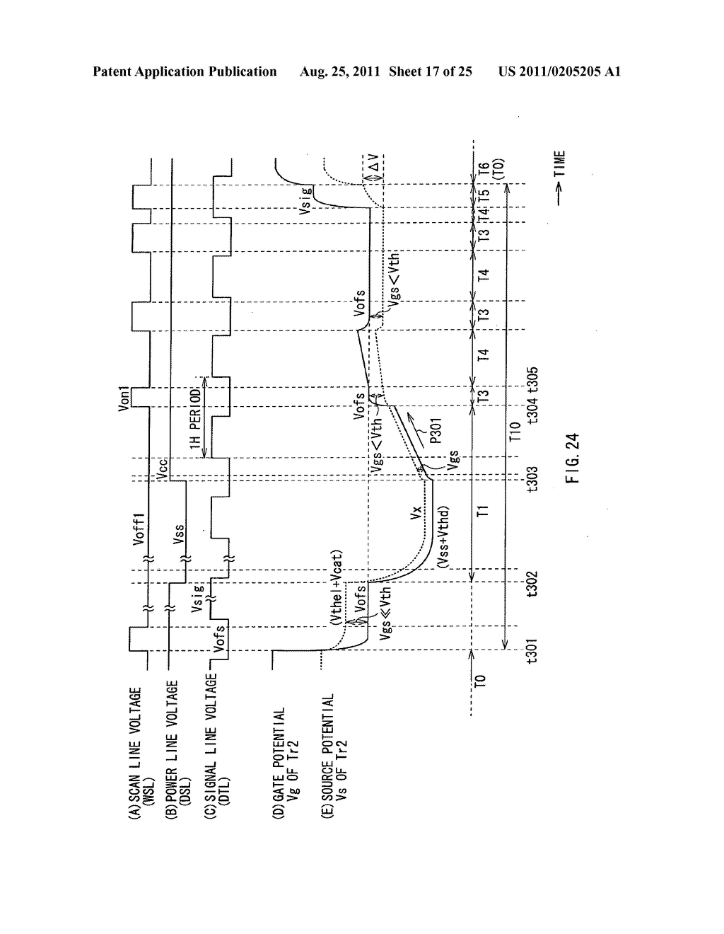 Pixel circuit, display device, method of driving the display device, and     electronic unit - diagram, schematic, and image 18