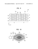 DROPLET EJECTING HEAD CAPABLE OF SUPPRESSING WORSENING OF DEFORMATION     EFFICIENCY OF ACTUATOR diagram and image