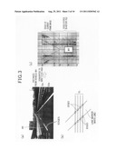 Lane-marker recognition system with improved recognition-performance diagram and image