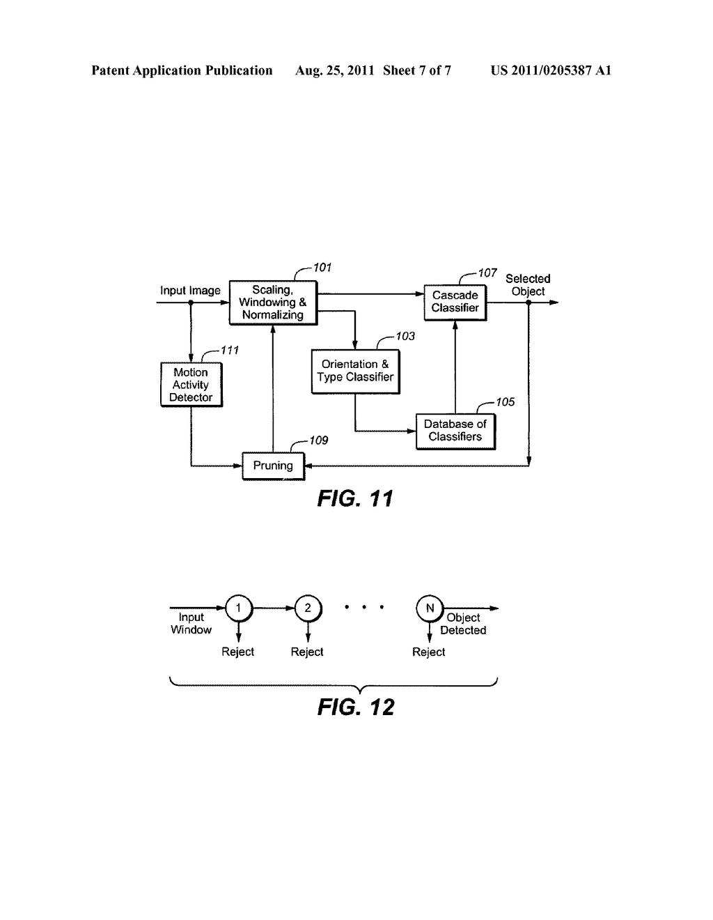 DETECTING OBJECTS IN AN IMAGE BEING ACQUIRED BY A DIGITAL CAMERA OR OTHER     ELECTRONIC IMAGE ACQUISITION DEVICE - diagram, schematic, and image 08