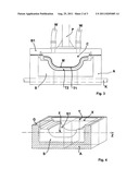 Procedure and equipment for making glass frames and glass frame obtained     therefrom diagram and image