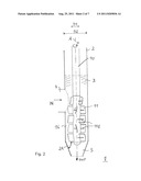 DEVICE FOR HOMOGENIZING A GLASS MELT diagram and image