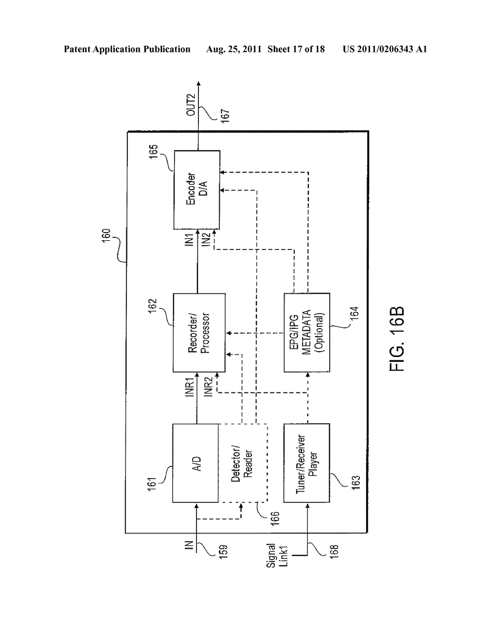 METHOD AND APPARATUS FOR RECEIVING METADATA, EPG, OR IPG SIGNALS IN AN     INTEGRATED CIRCUIT FOR CONTROL PURPOSES - diagram, schematic, and image 18
