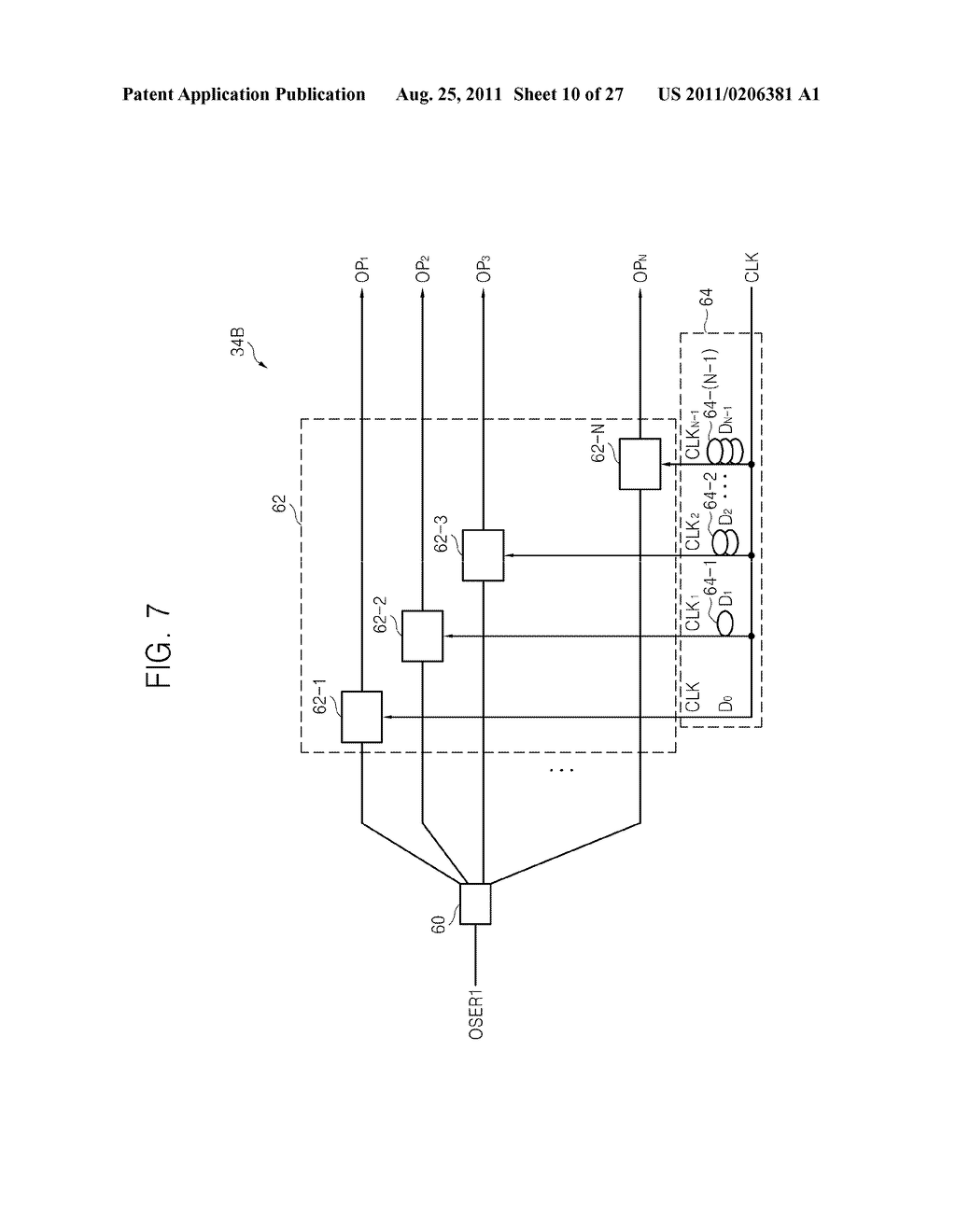 OPTICAL SERIALIZING/DESERIALIZING APPARATUS AND METHOD AND METHOD OF     MANUFACTURING SAME - diagram, schematic, and image 11