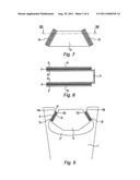 VIBRATION DAMPER DEVICE FOR TURBOMACHINE BLADE ATTACHMENTS, ASSOCIATED     TURBOMACHINE AND ASSOCIATED ENGINES diagram and image