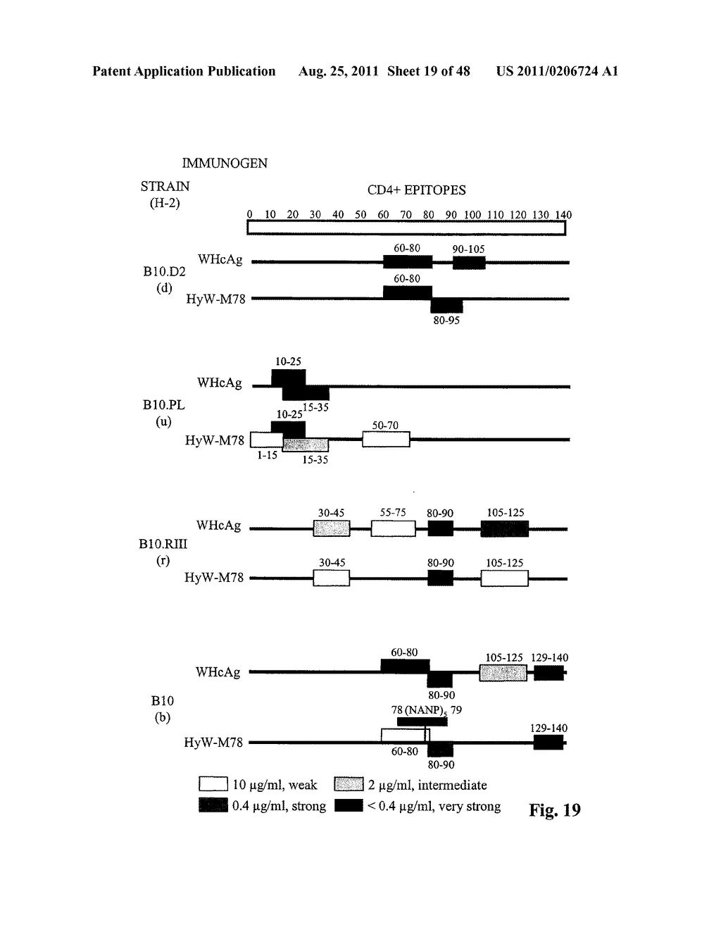 HEPATITIS VIRUS CORE PROTEINS AS VACCINE PLATFORMS AND METHODS OF USE     THEREOF - diagram, schematic, and image 20