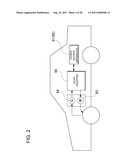 POWER SOURCE APPARATUS WITH ELECTRICAL COMPONENTS DISPOSED IN THE BATTERY     BLOCKS diagram and image