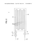 BATTERY COOLING/HEATING STRUCTURE AND BATTERY MODULE diagram and image