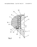 UNIVERSAL JOINT ARRANGEMENT FOR AN ARTICULATED SHAFT diagram and image