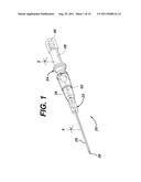 CATHETER INTRODUCER ASSEMBLY HAVING SAFETY SHIELDED SYRINGE diagram and image