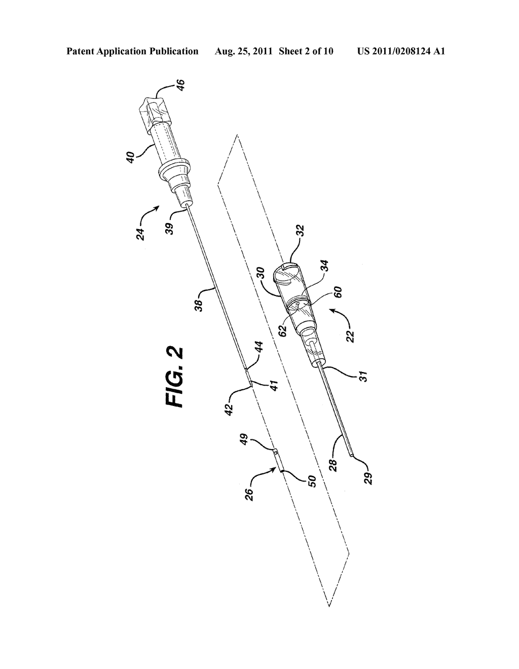 CATHETER INTRODUCER ASSEMBLY HAVING SAFETY SHIELDED SYRINGE - diagram, schematic, and image 03