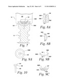 ADJUSTABLE BONE SCREW ASSEMBLY diagram and image