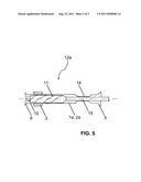 PROTECTIVE SLEEVE FOR A MEDICAL DEVICE, SYSTEM COMPRISING A PROTECTIVE     SLEEVE AND A MEDICAL DEVICE, AND A METHOD FOR THE PRODUCTION THEREOF diagram and image