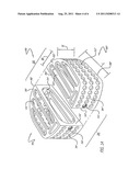 SPINAL FUSION IMPLANT WITH BONE SCREWS AND A BONE SCREW LOCK diagram and image