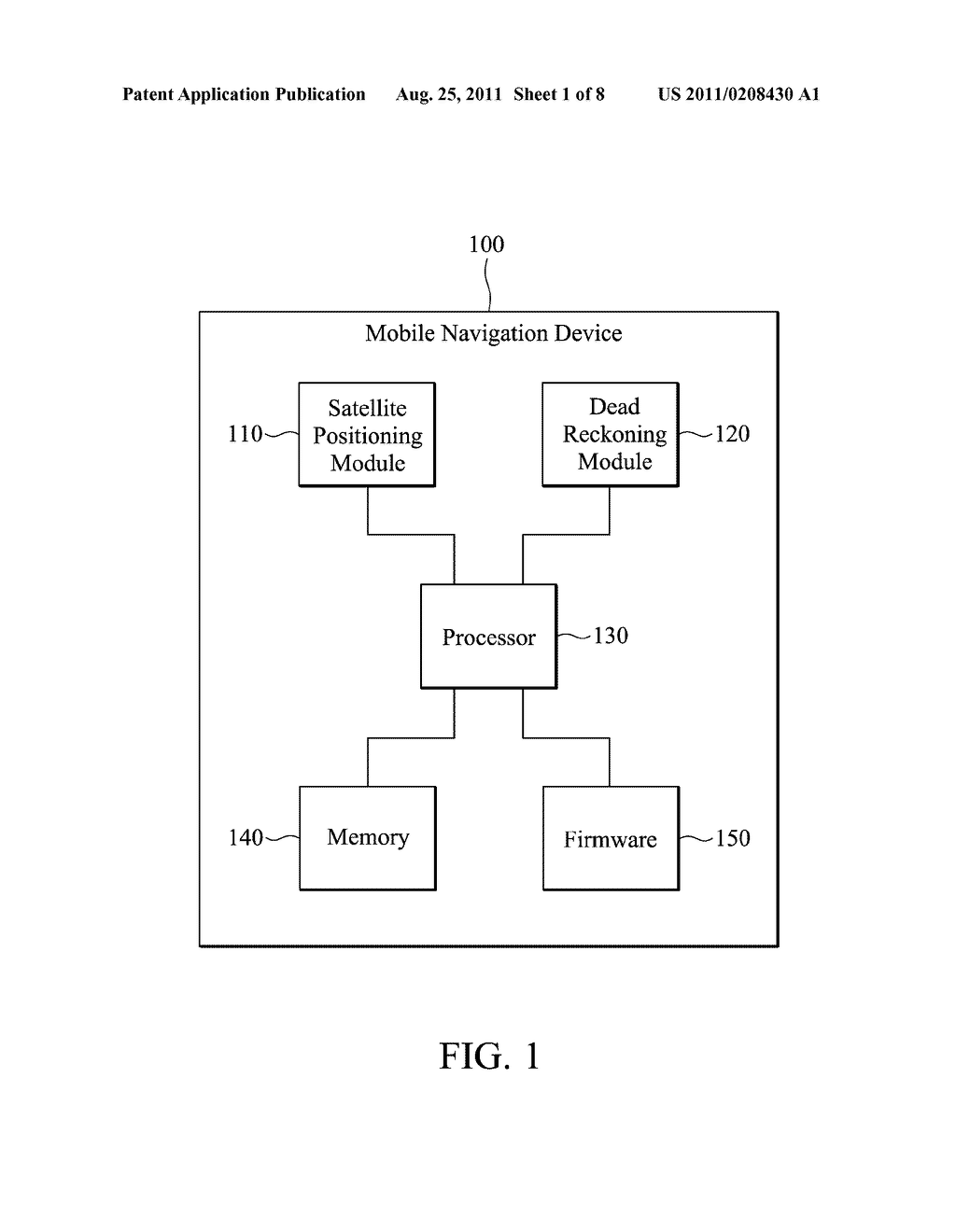 MOBILE NAVIGATION DEVICE - diagram, schematic, and image 02