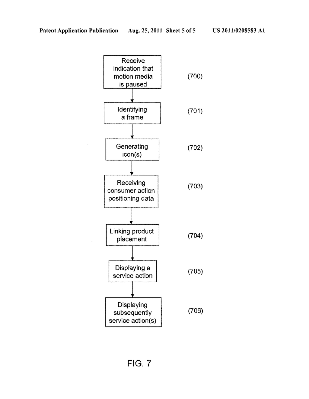ADVERTISING CONTROL SYSTEM AND METHOD FOR MOTION MEDIA CONTENT - diagram, schematic, and image 06