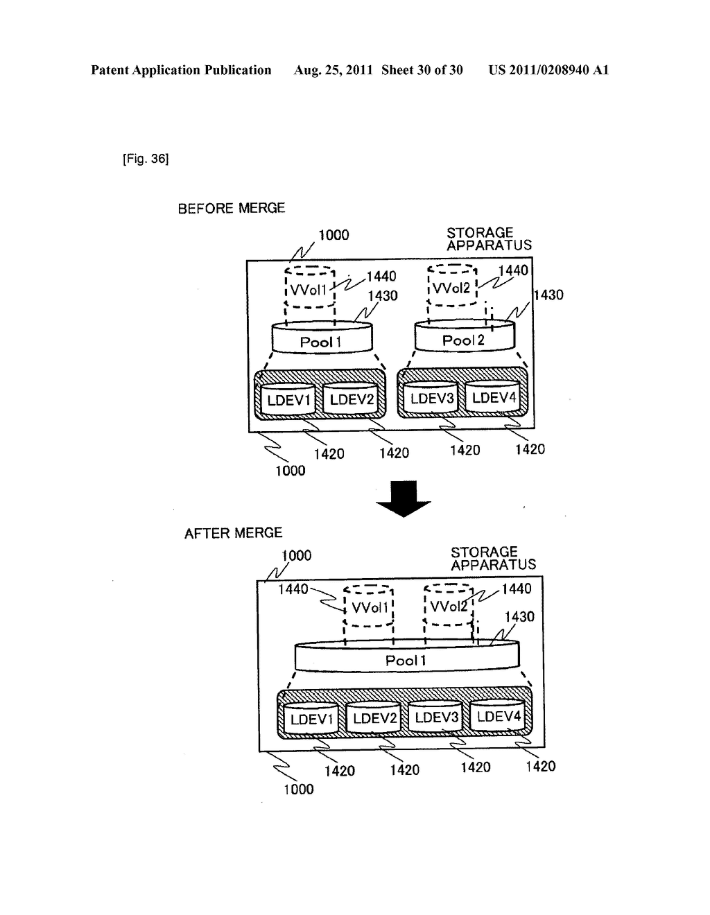 Storage system and method for operating storage system - diagram, schematic, and image 31