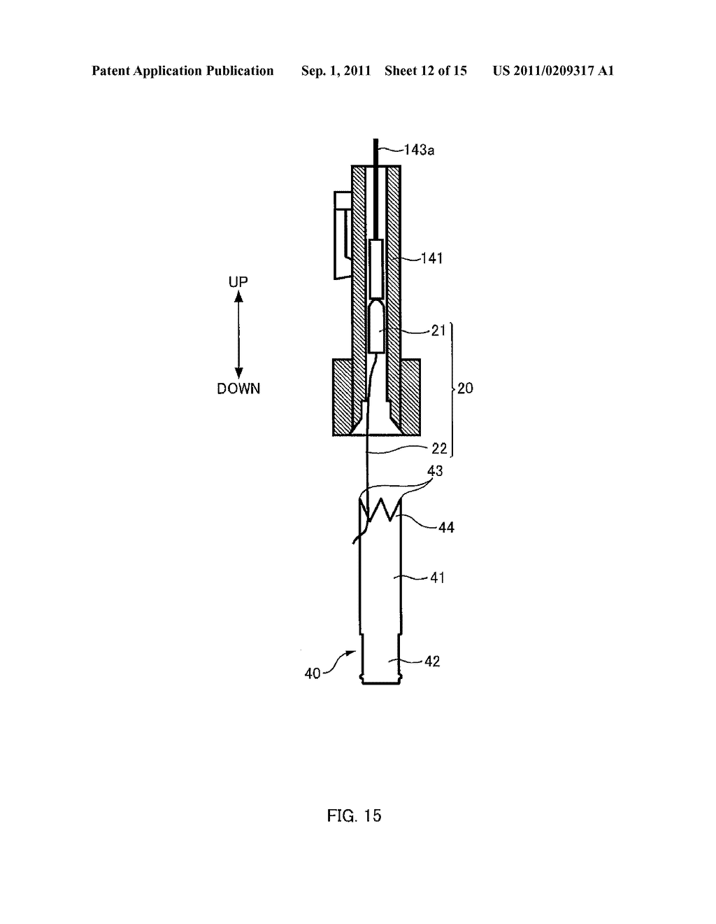 MANUFACTURING APPARATUS AND MANUFACTURING METHOD OF TAMPON - diagram, schematic, and image 13