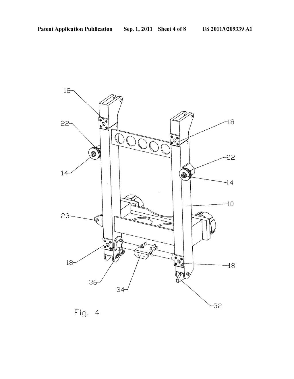 METHOD FOR ASSEMBLY OF A SEGMENTED REFLECTOR ANTENNA - diagram, schematic, and image 05