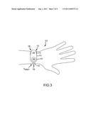 TWO-PIECE WRISTBAND WITH SLIDABLE EXTENSION FOR USER-SELECTABLE SIZING diagram and image