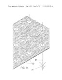 DEVICES AND METHODD TO PROVIDE AIR CIRCULATION SPACE PROXIMATE TO     INSULATION MATERIAL diagram and image