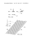 DEVICES AND METHODD TO PROVIDE AIR CIRCULATION SPACE PROXIMATE TO     INSULATION MATERIAL diagram and image