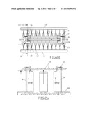 METHOD AND DEVICE FOR COOLING A LEADER OR BAND OF A METAL STRAND IN A     HOT-ROLLING MILL diagram and image