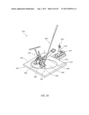 APPARATUS FOR ADJUSTING THE LIE AND LOFT OF A GOLF CLUB HEAD diagram and image