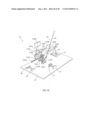 APPARATUS FOR ADJUSTING THE LIE AND LOFT OF A GOLF CLUB HEAD diagram and image