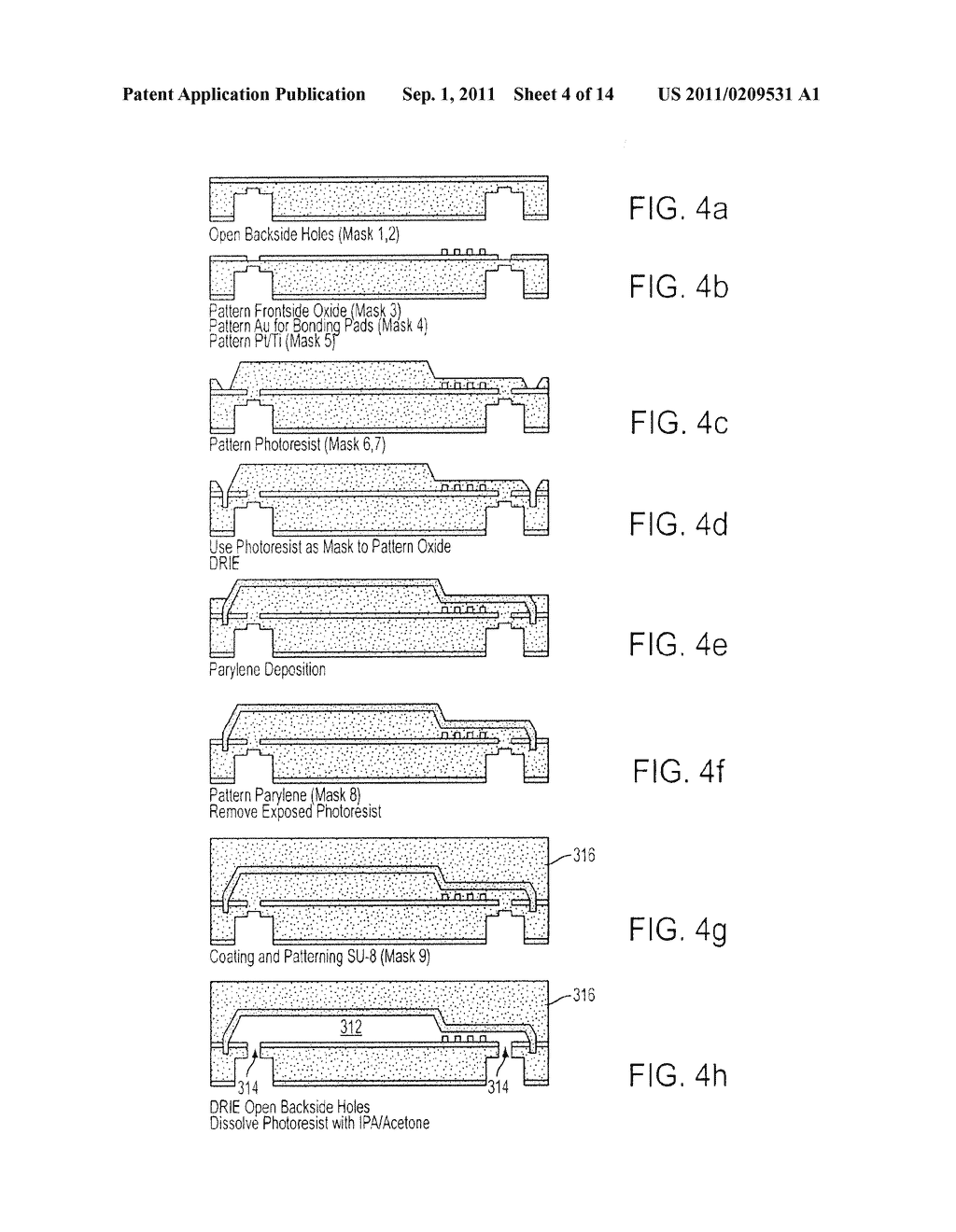 DESIGN OF AN IC-PROCESSED POLYMER NANO-LIQUID CHROMATORAPHY SYSTEM     ON-A-CHIP AND METHOD OF MAKING IT - diagram, schematic, and image 05