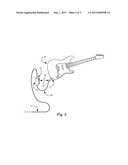 Portable preamplifier for musical instruments diagram and image