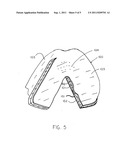 Nose pad cushion and applicator for respiratory mask diagram and image