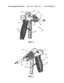 FOAM SPRAY GUN HOSES WHICH PREVENT CROSSOVER diagram and image