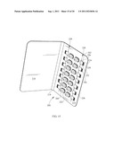 CHILD RESISTANT BLISTER PACKAGE HOUSING WITH TOOLED ACCESS diagram and image