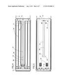 Telescoping Display Rack diagram and image