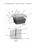 Lockable Lid for Container diagram and image