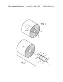 INSERT FOR CORELESS ROLL OF WEB MATERIAL AND METHOD THEREOF diagram and image