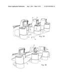 PASSENGER SEAT SYSTEM INCORPORATING A MULTI-FUNCTIONAL FURNITURE UNIT, AND     AN AIRCRAFT COMPRISING SUCH A SYSTEM diagram and image