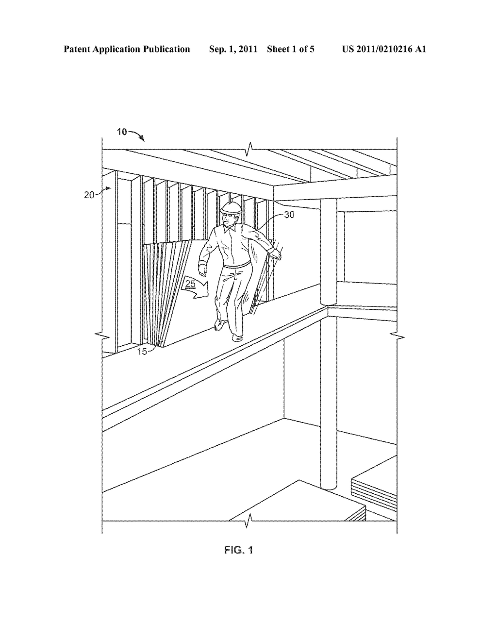 SYSTEM AND METHOD FOR STABILIZING VERTICALLY STACKED SHEET MATERIAL - diagram, schematic, and image 02