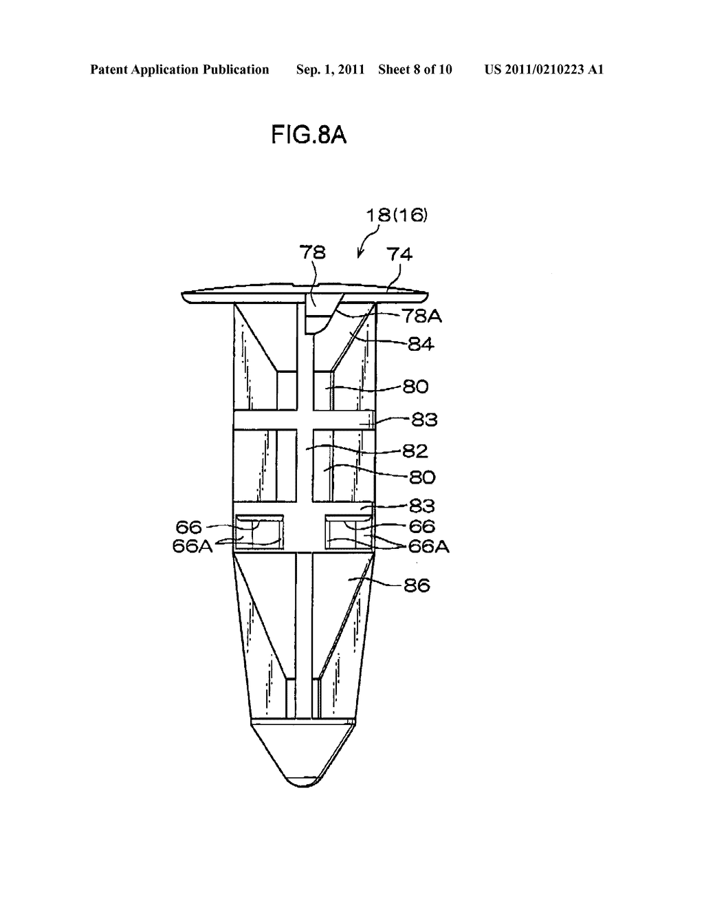 Clip and Support Member - diagram, schematic, and image 09