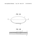 CALIBRATION STANDARD MEMBER, METHOD FOR MANUFACTURING THE MEMBER AND     SCANNING ELECTRONIC MICROSCOPE USING THE MEMBER diagram and image