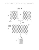 CALIBRATION STANDARD MEMBER, METHOD FOR MANUFACTURING THE MEMBER AND     SCANNING ELECTRONIC MICROSCOPE USING THE MEMBER diagram and image