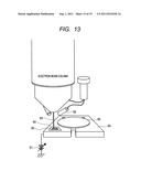 CALIBRATION STANDARD MEMBER, METHOD FOR MANUFACTURING THE MEMBER AND     SCANNING ELECTRONIC MICROSCOPE USING THE MEMBER diagram and image