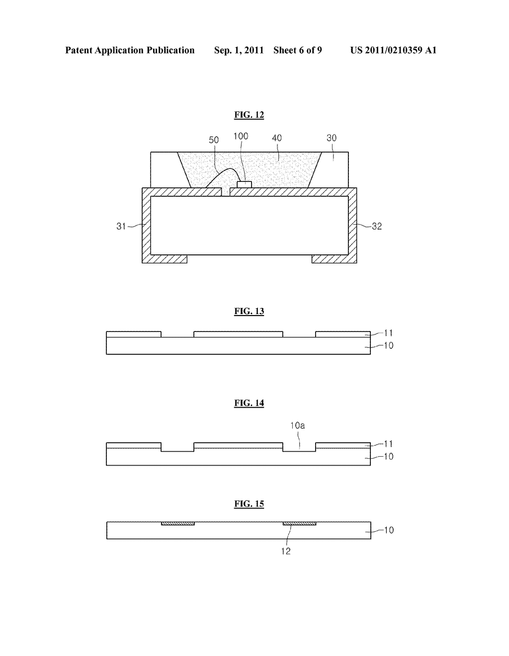 LIGHT EMITTING DEVICE, METHOD OF MANUFACTURING THE LIGHT EMITTING DEVICE,     LIGHT EMITTING DEVICE PACKAGE, AND LIGHTING UNIT - diagram, schematic, and image 07