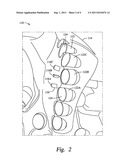 DRILL BIT WITH INTEGRAL CUTTINGS SPLITTER AND METHOD OF MAKING diagram and image