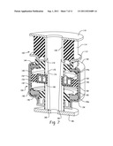 AXIALLY DAMPED HYDRAULIC MOUNT ASSEMBLY diagram and image