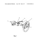 ADJUSTABLE STEERING COLUMN FOR MOTOR VEHICLES diagram and image