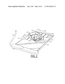 POWER TRANSMISSION ACROSS A SUBSTANTIALLY PLANAR INTERFACE BY MAGNETIC     INDUCTION AND GEOMETRICALLY-COMPLIMENTARY MAGNETIC FIELD STRUCTURES diagram and image