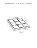 POWER TRANSMISSION ACROSS A SUBSTANTIALLY PLANAR INTERFACE BY MAGNETIC     INDUCTION AND GEOMETRICALLY-COMPLIMENTARY MAGNETIC FIELD STRUCTURES diagram and image