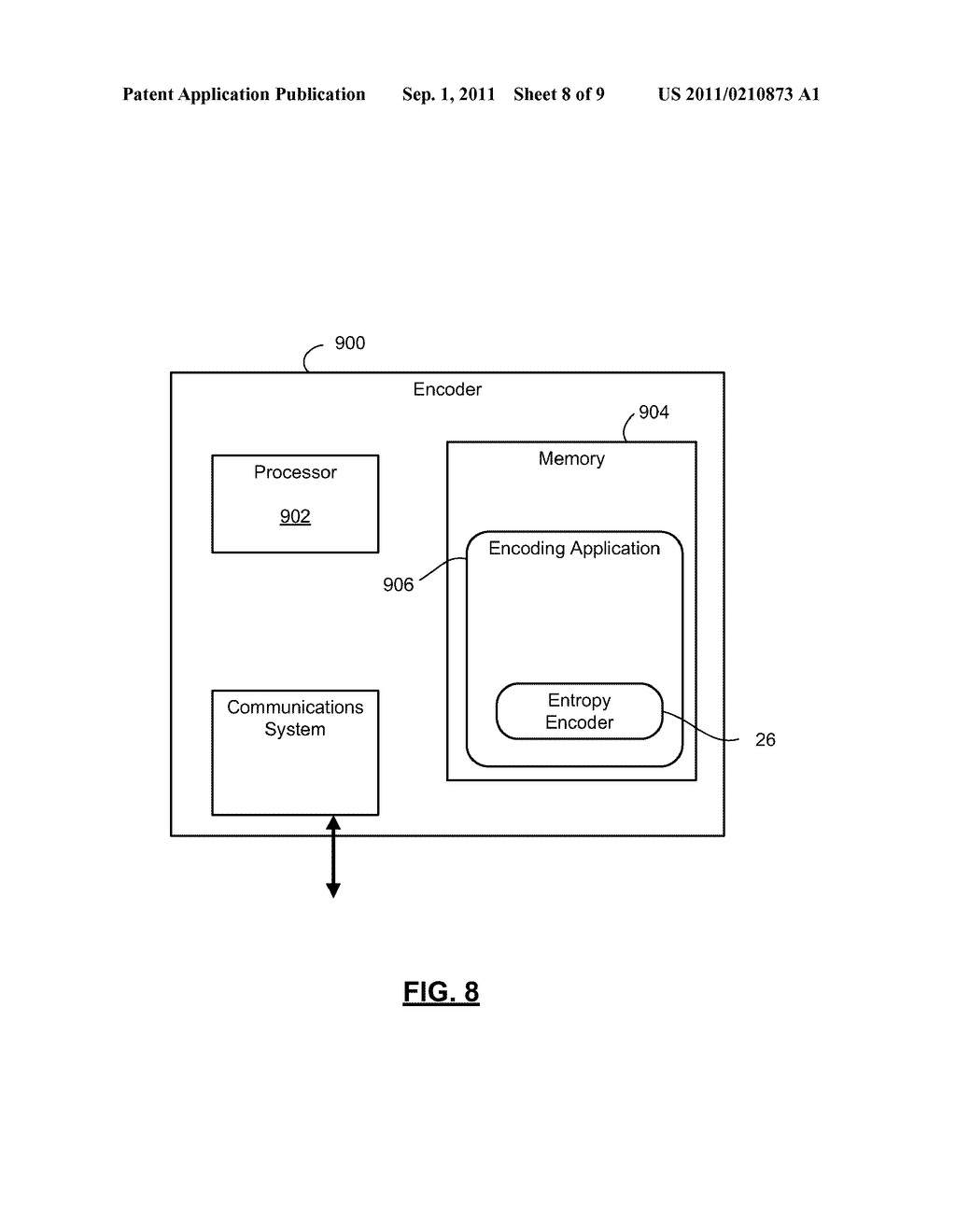 ENCODING AND DECODING METHODS AND DEVICES USING A SECONDARY CODEWORD     INDICATOR - diagram, schematic, and image 09